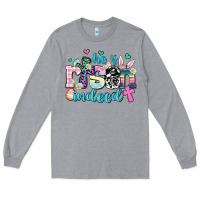 Heather Grey he is risen indeed Long Sleeve Tee - AdoDesignShop