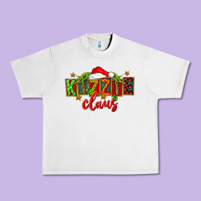 Christmas Kizzie Claus Urban Heavy Tee Designed By Fadigitalartstudio