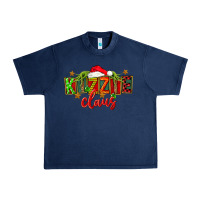 Navy Christmas kizzie claus Urban Heavy Tee - FaDigitalArtStudio