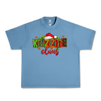 Pebble Blue Christmas kizzie claus Urban Heavy Tee - FaDigitalArtStudio