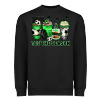 Black tis' the season soccer coffee cups Heavyweight Sweatshirt - Zillion Design Studio