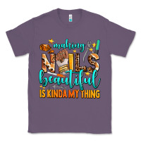 Lavender making nails beautiful is kinda my thing Classic Tee - AdoDesignShop