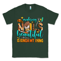 Sports Green making nails beautiful is kinda my thing Classic Tee - AdoDesignShop