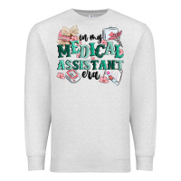 Oatmeal Heather in my medical assistant era Premium Sweatshirt - MaliasSmallBusiness