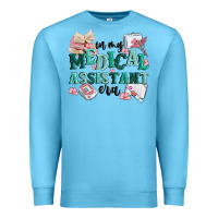 Ocean Blue in my medical assistant era Premium Sweatshirt - MaliasSmallBusiness