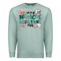 Seafoam in my medical assistant era Premium Sweatshirt - MaliasSmallBusiness