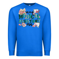 True Royal in my medical assistant era Premium Sweatshirt - MaliasSmallBusiness