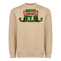 Mushroom santa's cutest elf christmas Heavyweight Sweatshirt - RanaPortraitStore