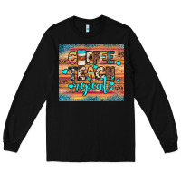 Black coffee teach repeat Long Sleeve Tee - JahusDesignShop
