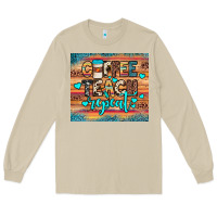 Mushroom coffee teach repeat Long Sleeve Tee - JahusDesignShop