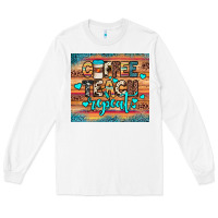 White coffee teach repeat Long Sleeve Tee - JahusDesignShop