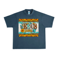 Midnight Navy jesus saves tumbler Urban Heavy Tee - HRA Design Shop