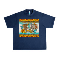Navy jesus saves tumbler Urban Heavy Tee - HRA Design Shop