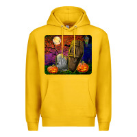 Lemon headstone and coffin mousepad Premium Hoodie - BundleAndBundleShop