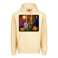Pina Colada headstone and coffin mousepad Premium Hoodie - BundleAndBundleShop