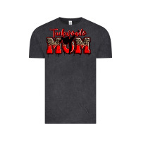 Vintage Black taekwondo mom Vintage Tee - Zillion Design Studio