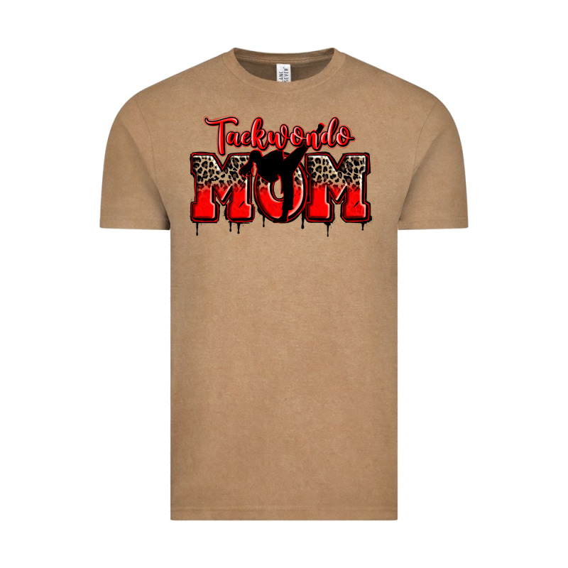 Taekwondo Mom Vintage Tee by Zillion Design Studio | Teevron