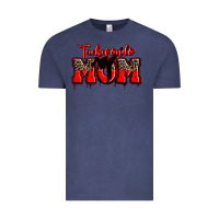 Vintage Denim taekwondo mom Vintage Tee - Zillion Design Studio