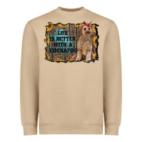 Mushroom life is better with a cockapoo Heavyweight Sweatshirt - RanaPortraitStore
