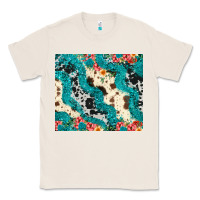 Natural turquoise glitter cowhide Classic Tee - JahusDesignShop