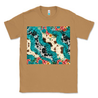 Toasted Coconut turquoise glitter cowhide Classic Tee - JahusDesignShop