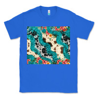 True Royal turquoise glitter cowhide Classic Tee - JahusDesignShop