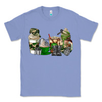Colony Blue veteran coffee cups Classic Tee - AdoDesignShop