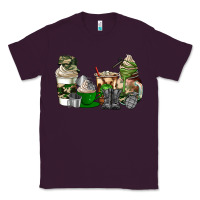 Plum veteran coffee cups Classic Tee - AdoDesignShop