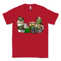 Red veteran coffee cups Classic Tee - AdoDesignShop