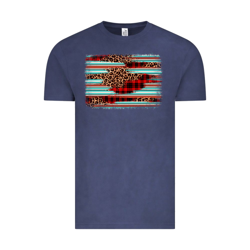 Leopard Serape Background Vintage Tee by BarkalooDesign | Teevron