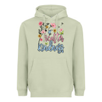 Matcha scatter kindness Heavyweight Hoodie - MaliasSmallBusiness