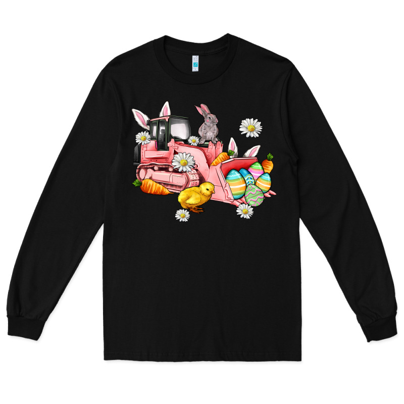 Easter Excavator Long Sleeve Tee by AdoDesignShop | Teevron