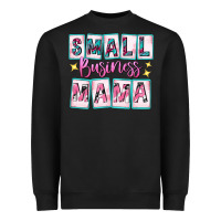 Black small business mama Heavyweight Sweatshirt - texasbilliewilder