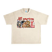 Sandshell All American girl with cowgirl Urban Heavy Tee - Neo Western
