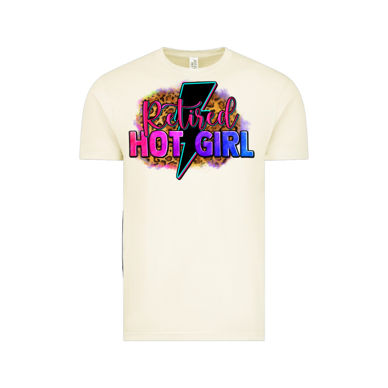 Retired Hot Girl Vintage Tee by Zillion Design Studio | Teevron