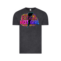 Vintage Black retired hot girl Vintage Tee - Zillion Design Studio