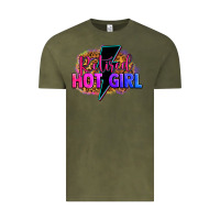 Vintage Olive retired hot girl Vintage Tee - Zillion Design Studio
