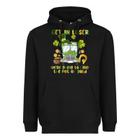 Black get in loser we re going to find the pot of gold Heavyweight Hoodie - MaliasSmallBusiness