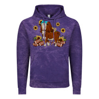 Cloud Purple football hereford sunflower Vintage Hoodie - JahusDesignShop