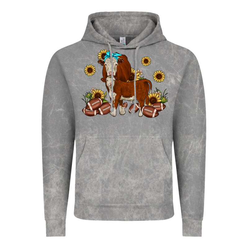 Football Hereford Sunflower Vintage Hoodie by JahusDesignShop | Teevron