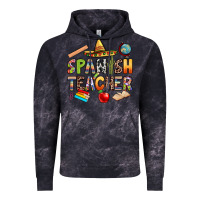 Cloud Black spanish teacher Vintage Hoodie - texasbilliewilder
