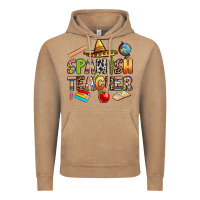 Vintage Coffee spanish teacher Vintage Hoodie - texasbilliewilder