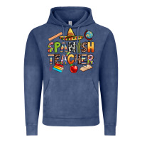 Vintage Denim spanish teacher Vintage Hoodie - texasbilliewilder