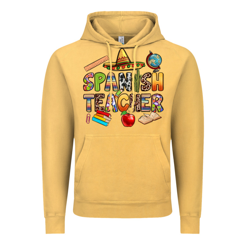 Spanish Teacher Vintage Hoodie by texasbilliewilder | Teevron