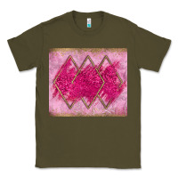 Army Green pink glitter Classic Tee - JahusDesignShop