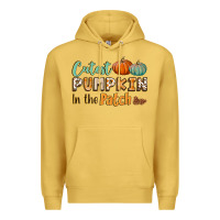 Antique Gold cutest pumpkin in the patch Premium Hoodie - BundleAndBundleShop