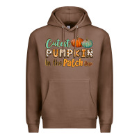 Chestnut cutest pumpkin in the patch Premium Hoodie - BundleAndBundleShop
