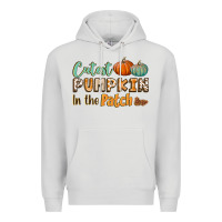 Dove Grey cutest pumpkin in the patch Premium Hoodie - BundleAndBundleShop