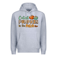 Heather Grey cutest pumpkin in the patch Premium Hoodie - BundleAndBundleShop
