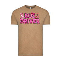 Vintage Coffee breast cancer bus driver Vintage Tee - texasbilliewilder